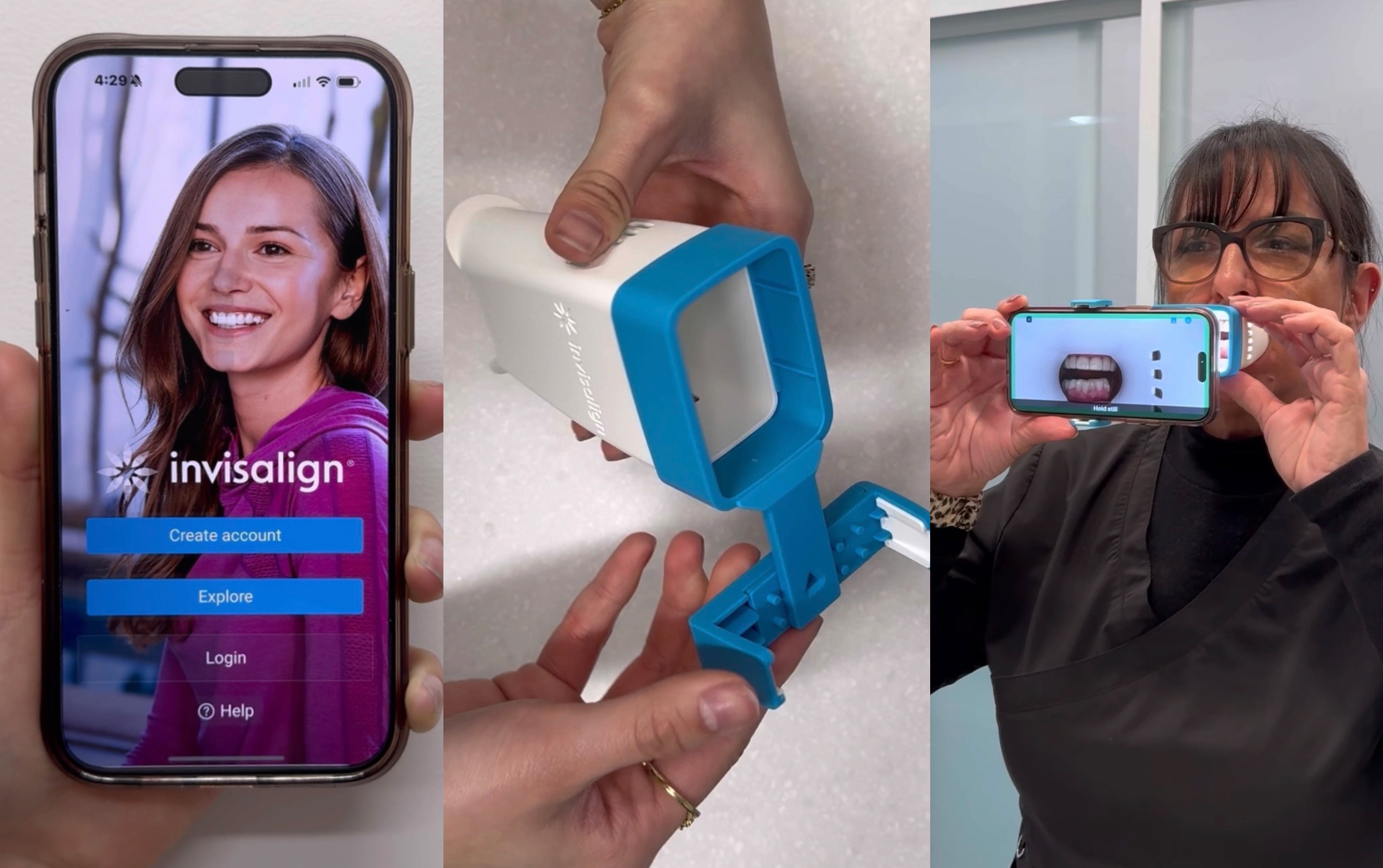 Invisalign Lens - Skip office visits and track your progress Invisalign Lens - Skip office visits and track your progress